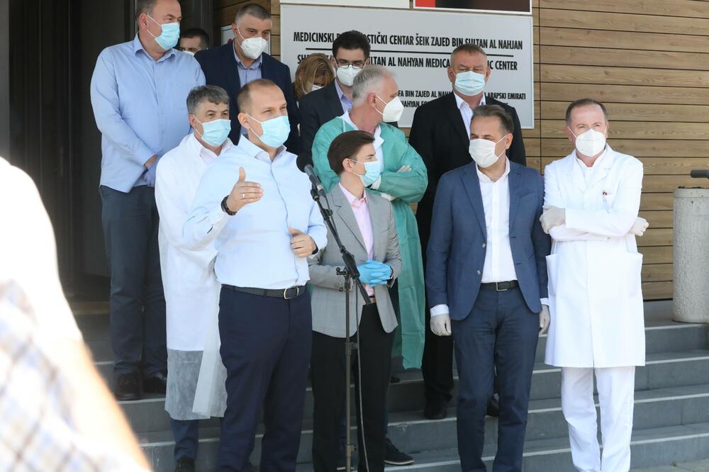 Brnabić u Novom Pazaru, Foto: BETA