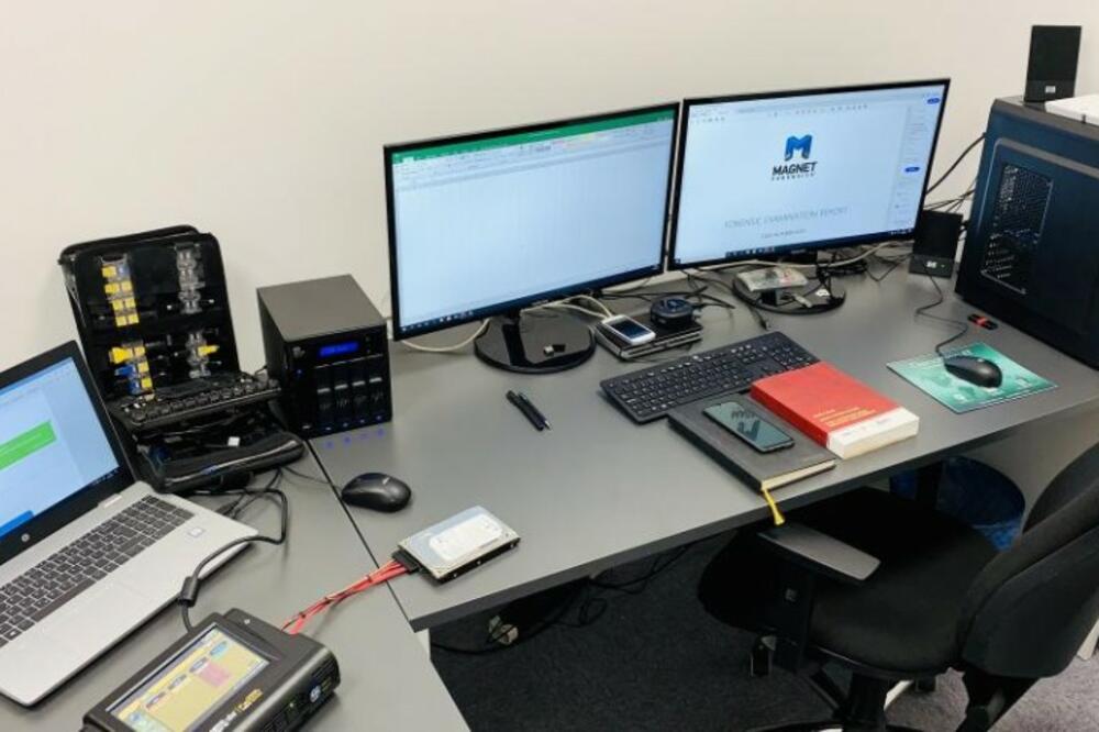 Forenzička oprema koju je Misija OEBS-a u Crnoj Gori donirala nacionalnom Forenzičkom centru i Jedinici za sajber kriminal, Foto: Osce.org