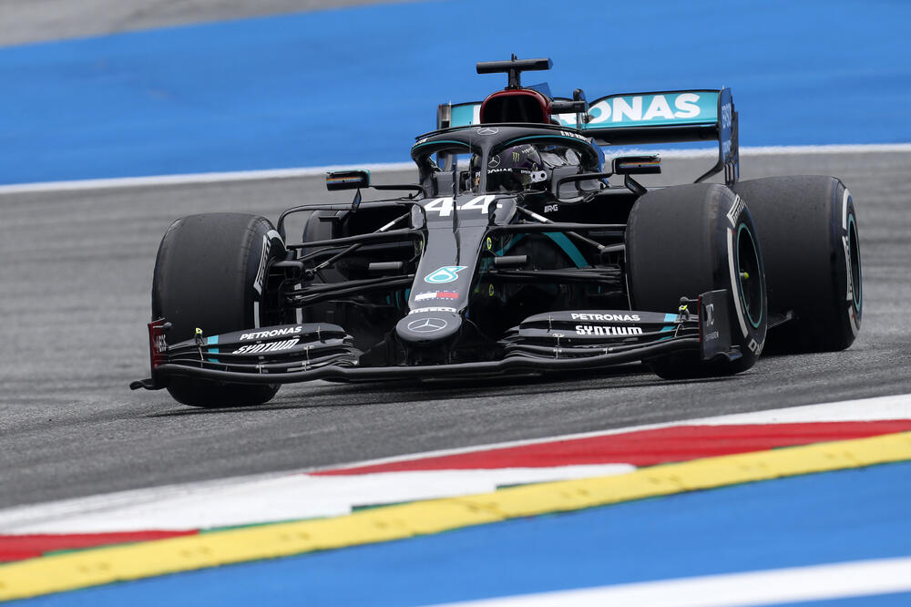 Hamilton u Mercedesu, Foto: AP
