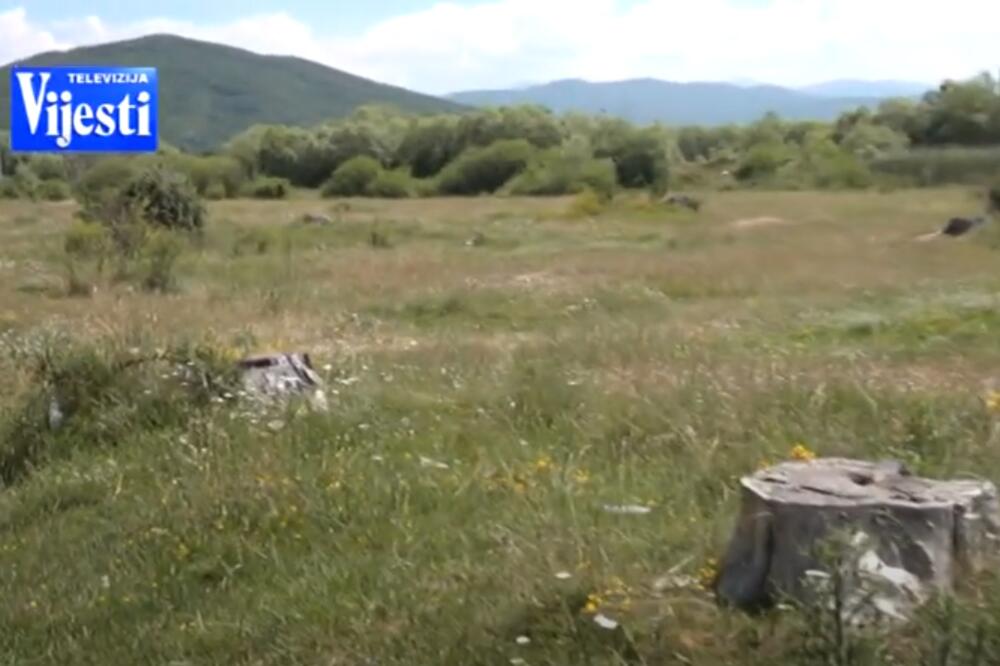 Mjesto na kom je trebao da se izgradi park, Foto: Printscreen/YouTube/TV Vijesti