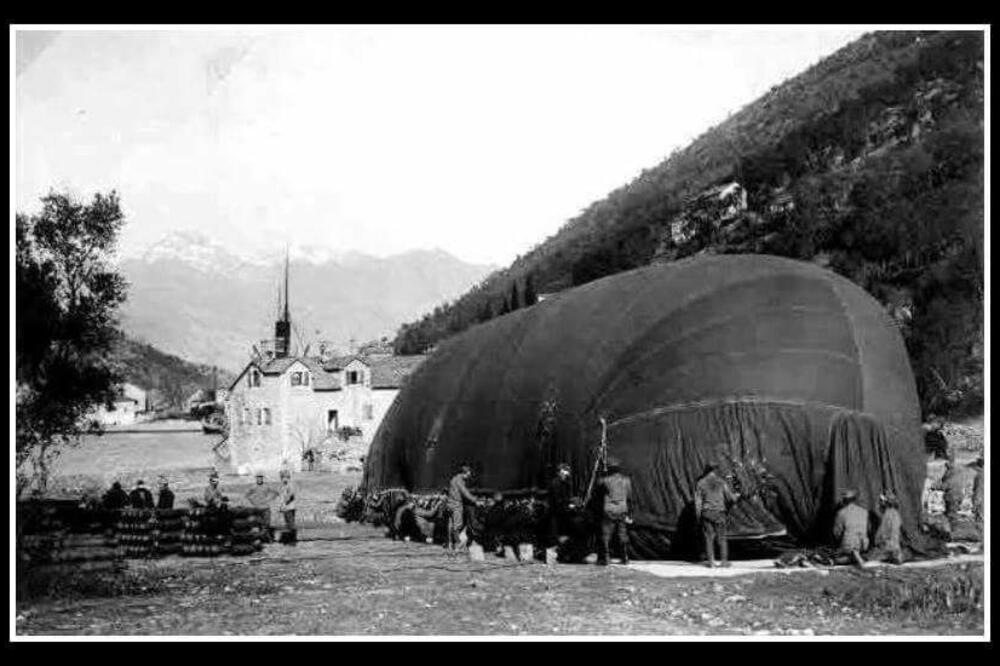 Podizanje balona u Lepetanima, Foto: Privatna arhiva