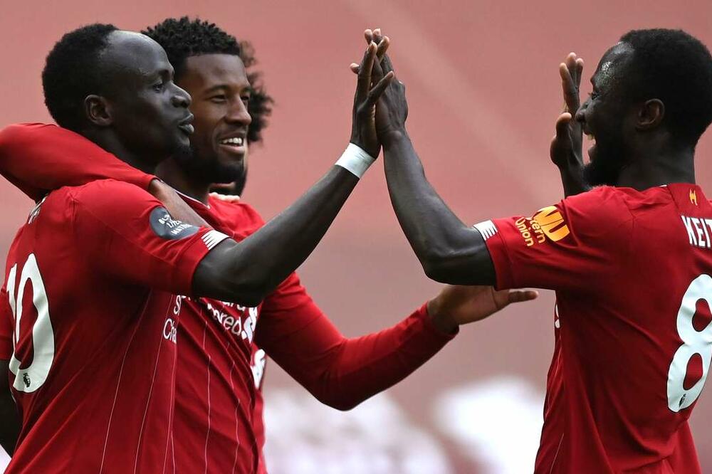 Mane je zahvalio Keiti na asistenciji, Foto: Flashscore.com
