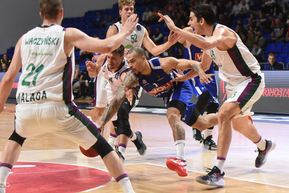 Sa meča Budućnost - Unikaha prošle sezone, Foto: Savo Prelević