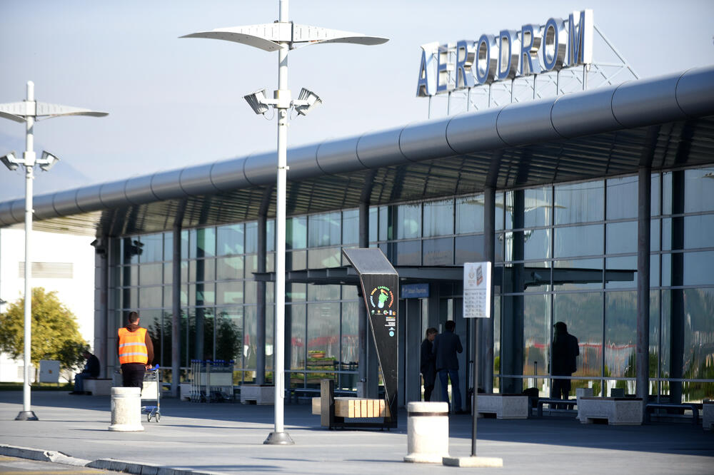 Aerodrom Podgorica (ilustracija), Foto: Boris Pejović