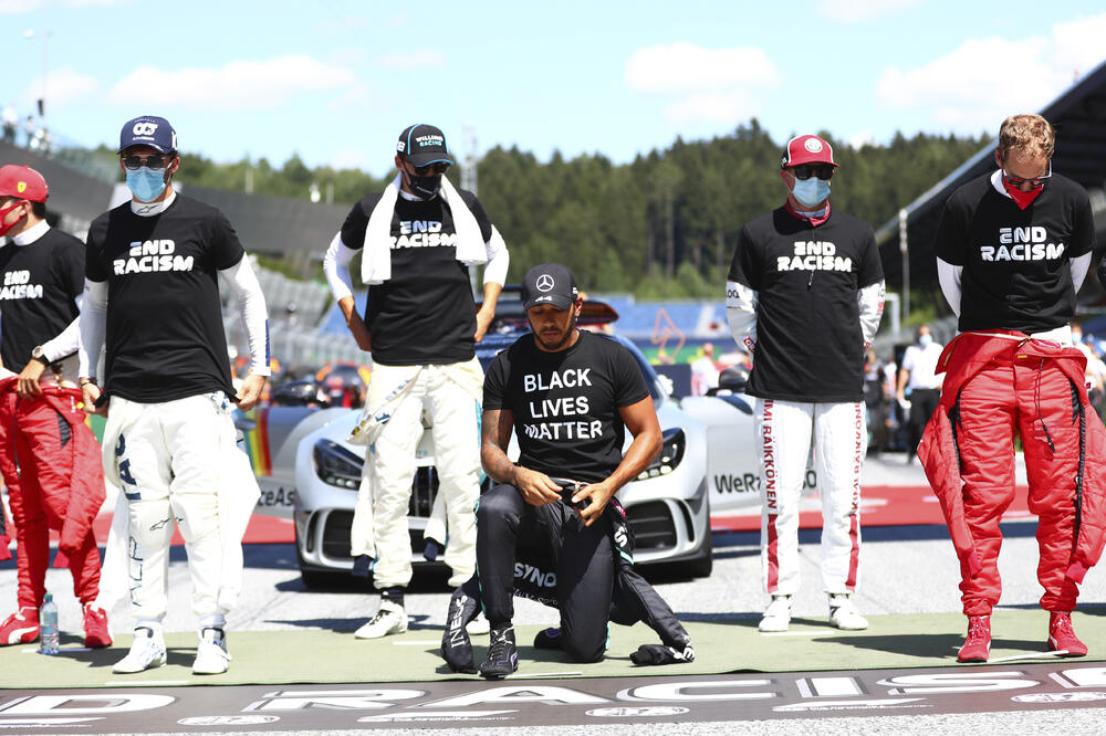Vozači Formule 1 uoči trke u Austriji, Foto: AP