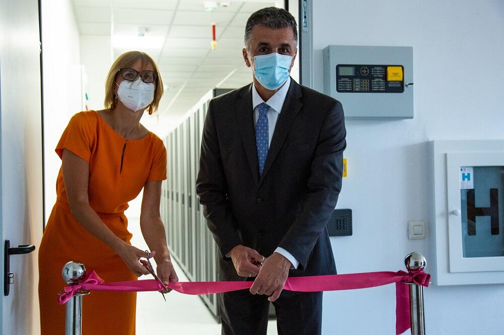 Cibulskaja i Grgurović, Foto: Crnogorski Telekom