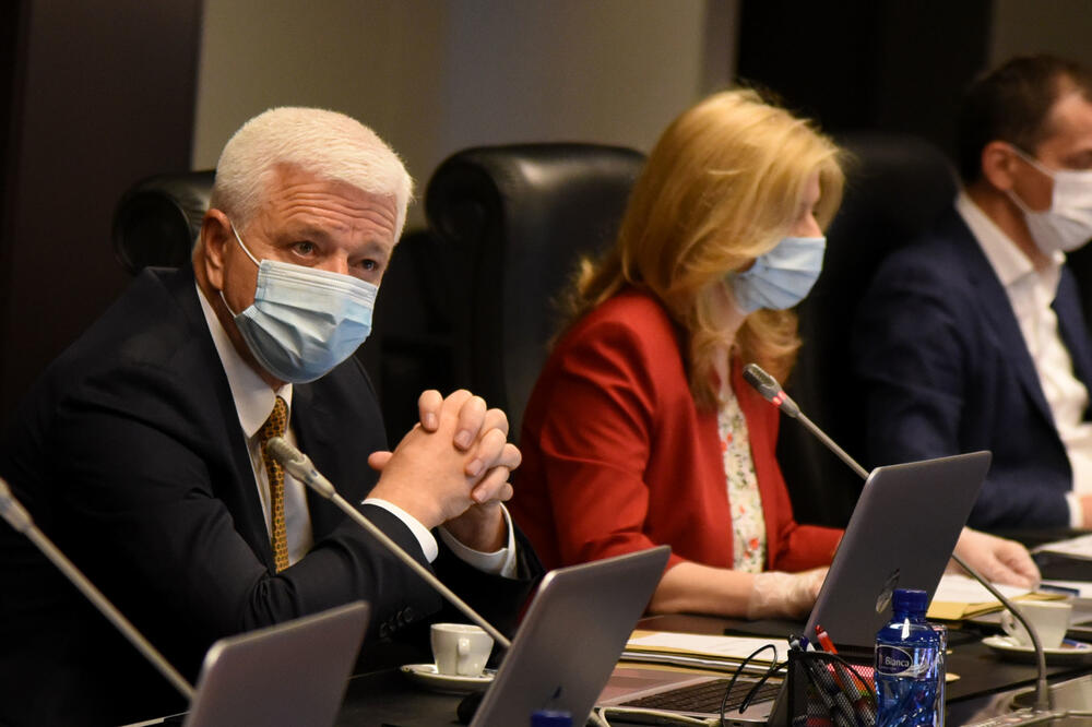 Detalj sa sjednice Vlade, Foto: Luka Zeković