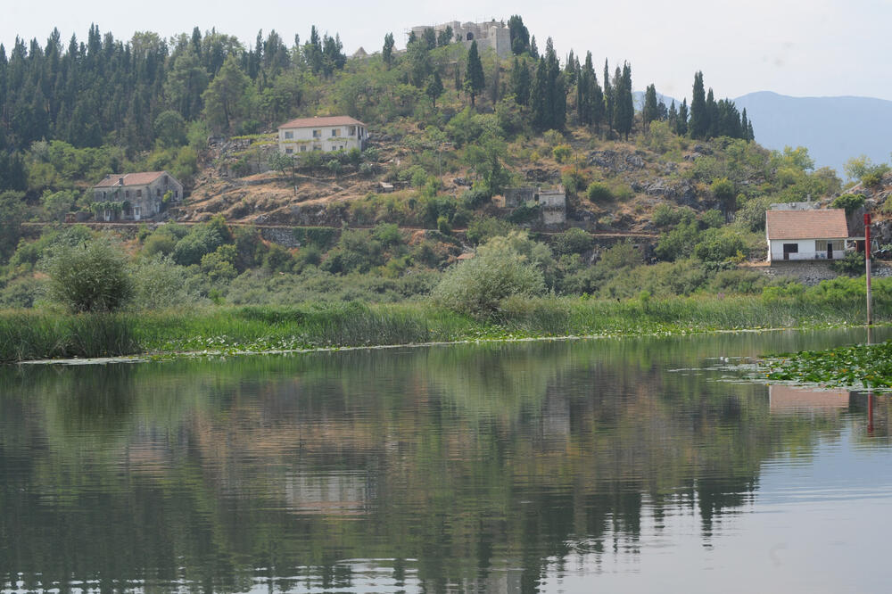Pogled na Besac sa Skadarskog jezera, Foto: Savo Prelević