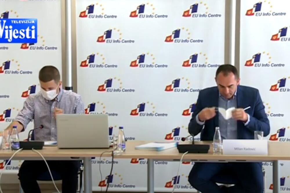 Miljanić i Radović, Foto: Printscreen YouTube