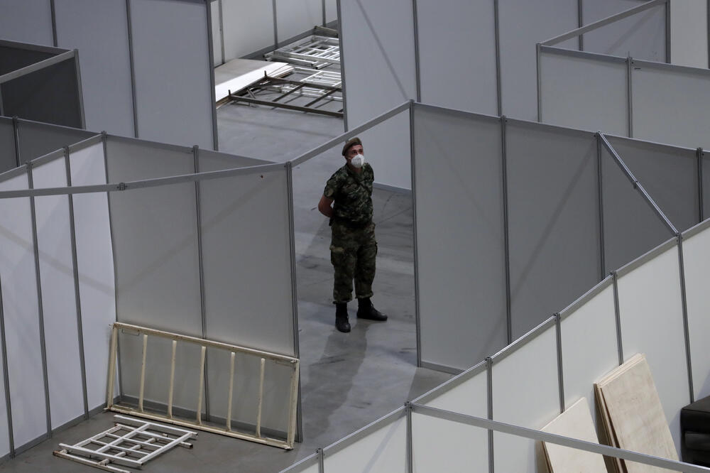 Hitno otvorene privremene vojne bolnice, Foto: Betaphoto