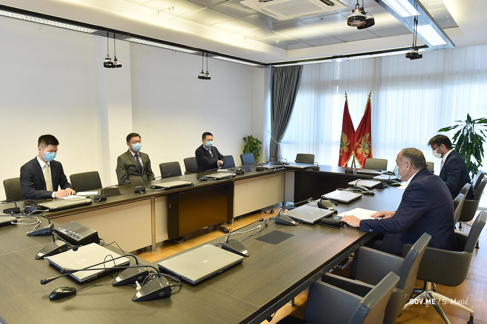 Sa sastanka Simovića i Đina, Foto: Vlada Crne Gore