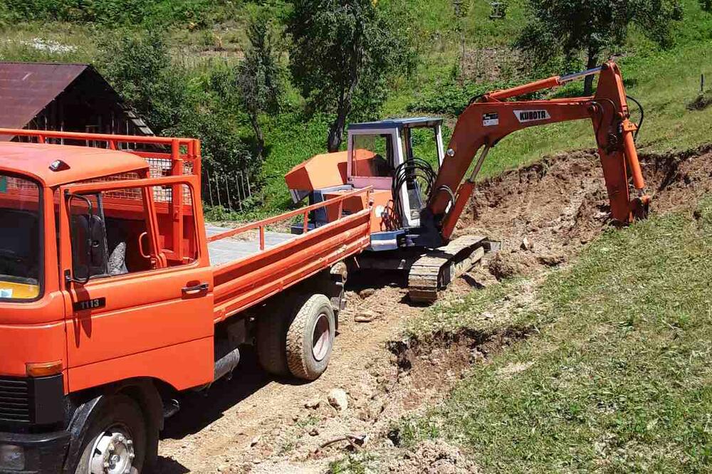 Početni radovi, Foto: Jadranka Ćetković