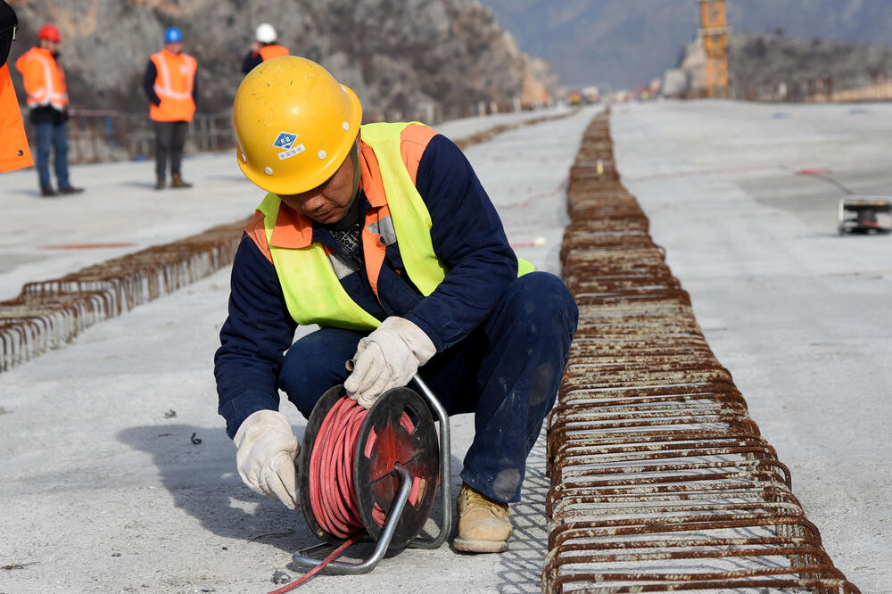 Sa gradilišta mosta Moračica, Foto: Luka Zeković
