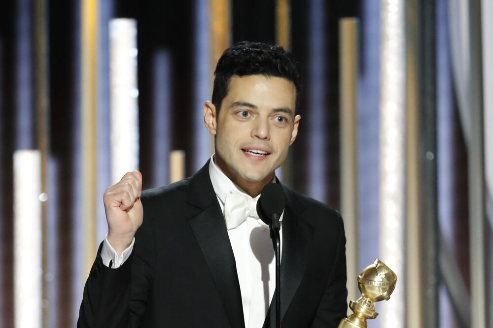 Remi Malek odigrao je lik Fredija Merkjuria i za to osvojio mnoštvo nagrada, Foto: AP Paul Drinkwater
