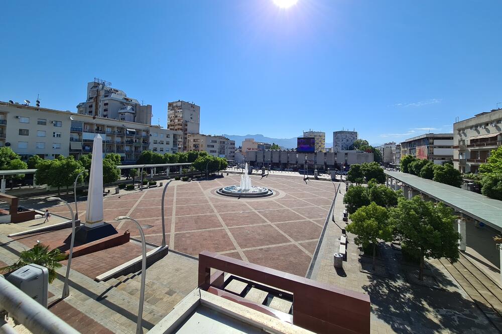 Trg nezavisnosti, Foto: Podgorica.me