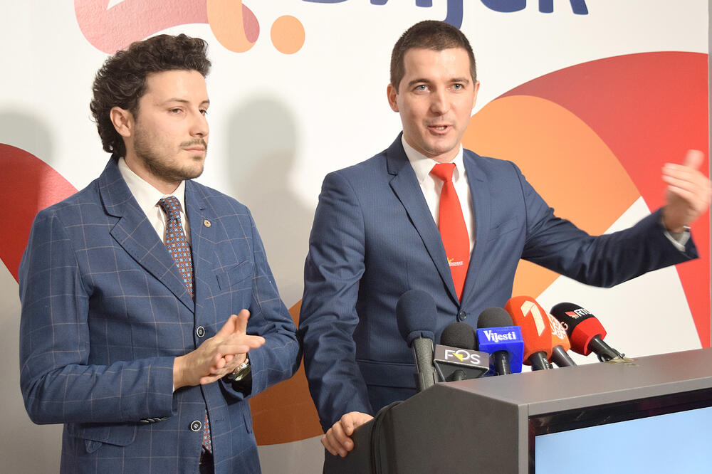 Abazović i Bečić, Foto: Zoran Đurić