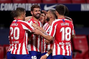 Atletiko težim putem do pobjede vrijedne Lige šampiona