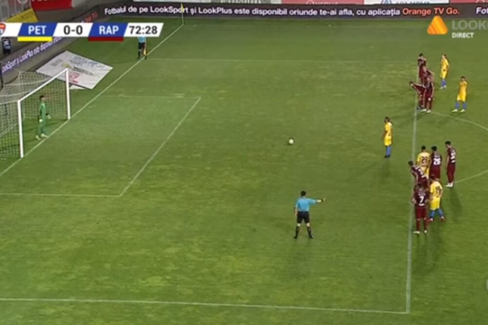 Detalj sa meča, Foto: Printscreen YouTube