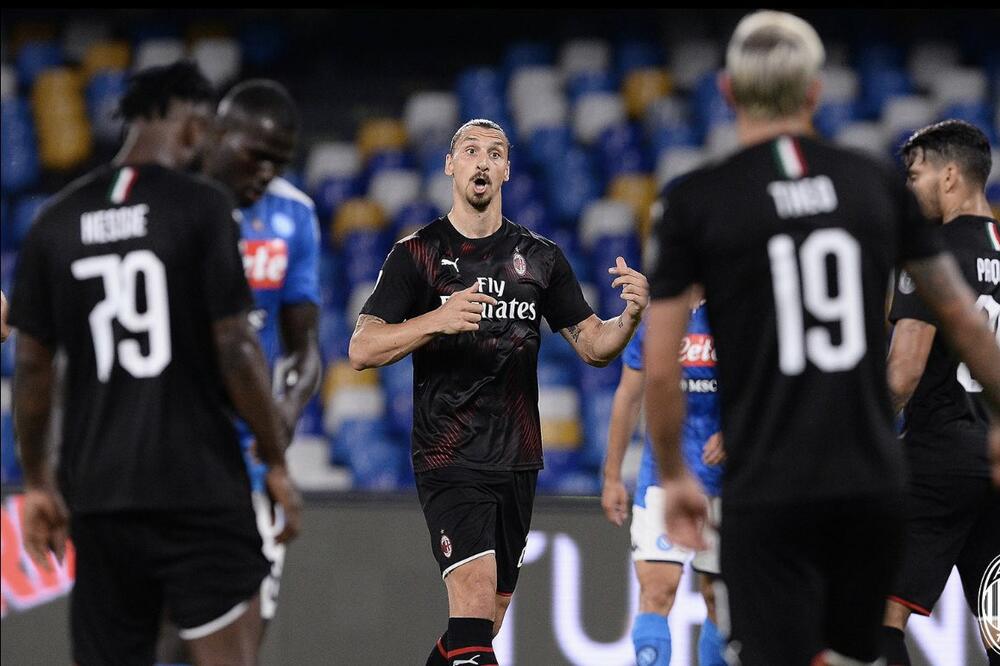 Sa meča Napoli - Milan, Foto: Twitter