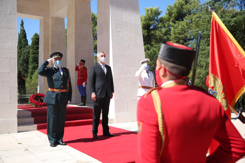 Đukanović danas na Gorici, Foto: Kabinet predsjednika Crne Gore