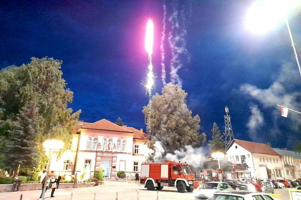 Sinoćnji vatromet, Foto: Opština Berane