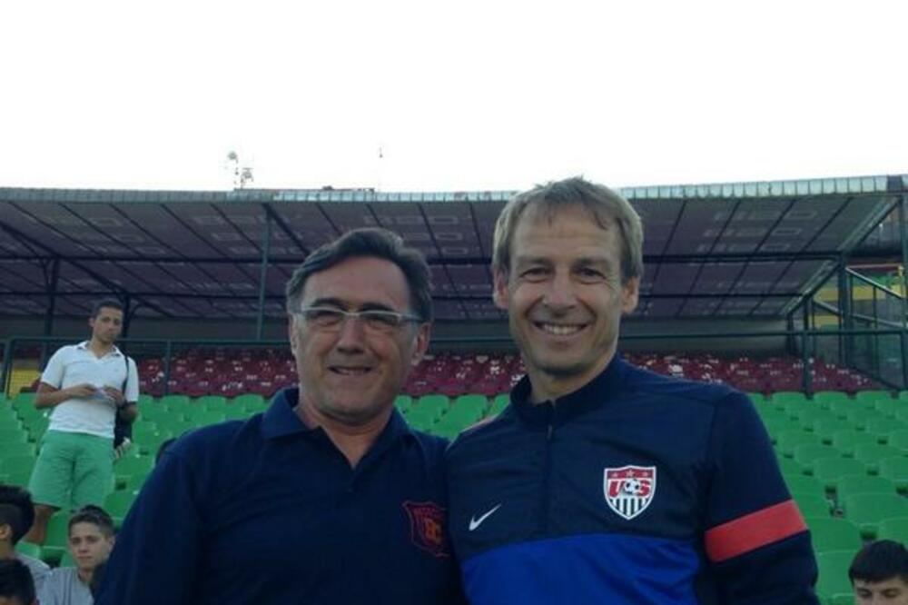 Pašić sa Jirgenom Klinsmanom, Foto: Twitter
