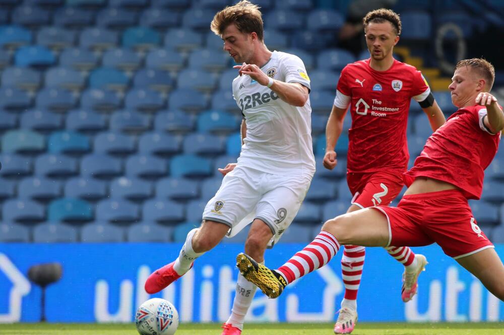 Patrik Bamford na današnjem meču, Foto: Twitter