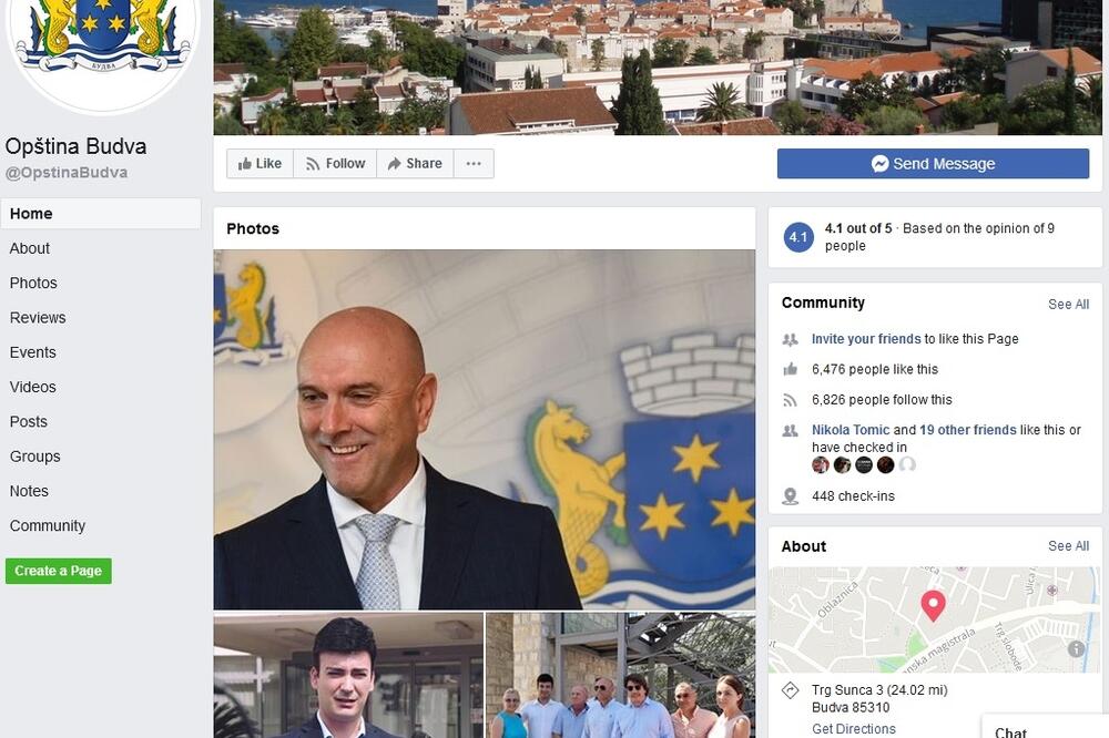 Carević, Foto: Opština Budva - Fejsbuk stranica