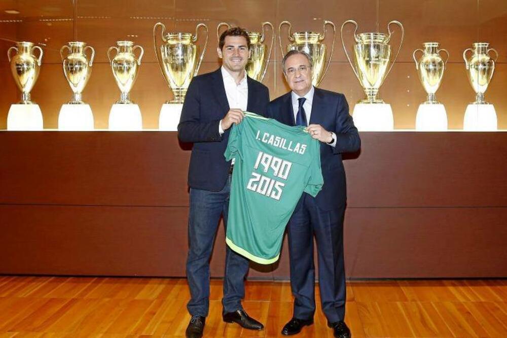 Proveo 25 godina u Realu, sada se vraća: Iker Kasiljas sa Florentinom Peresom, Foto: Marca