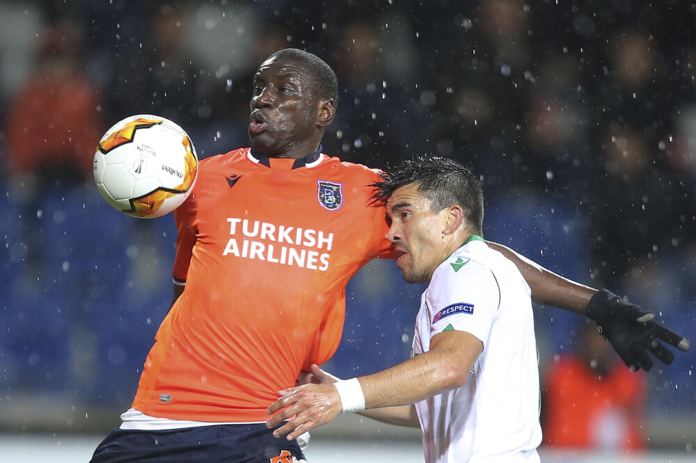 Demba Ba je uz Višću najbolji strijelac ekipe sa 12 golova, Foto: Beta/AP