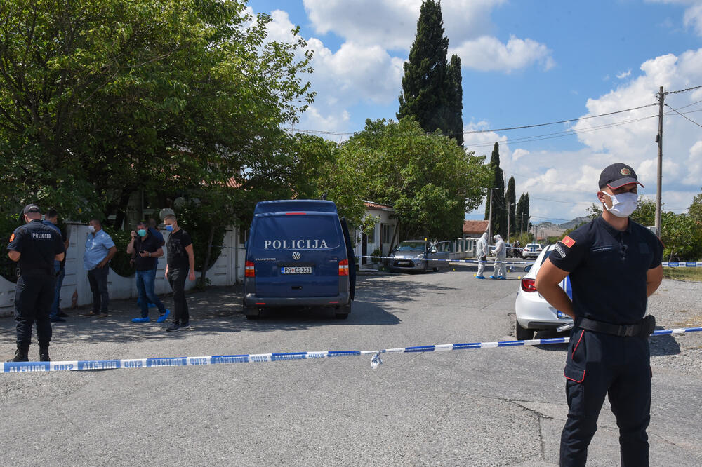 Klikovac ubijen u subotu ujutro: Sa mjesta zločina, Foto: Savo Prelević