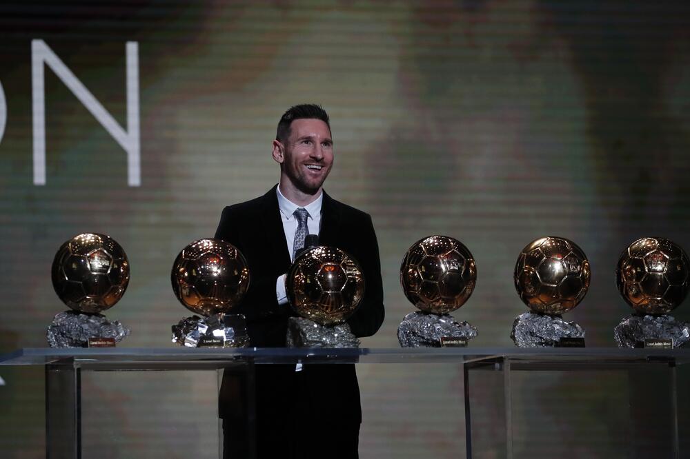 Mesi sa šest Zlatnih lopti, Foto: AP