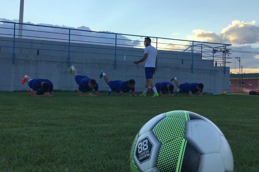 Trening fudbalera Budućnosti, Foto: FK Budućnost
