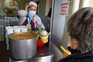 PG Biro: Preko 700 obroka dnevno za korisnike Narodne kuhinje