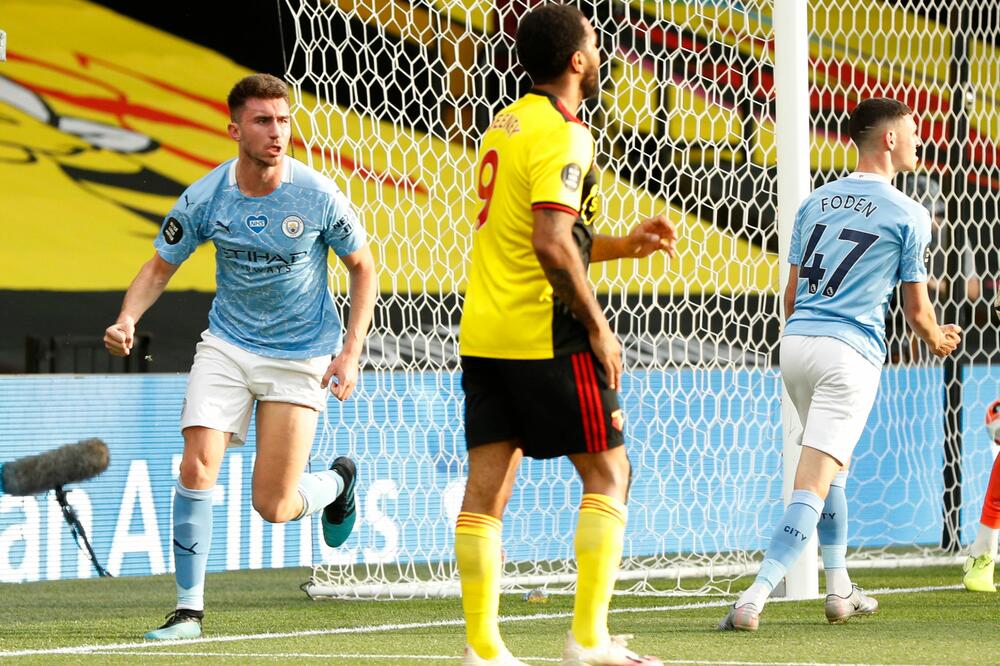 Laport je pogodio za 4:0 protiv Votforda, Foto: Reuters