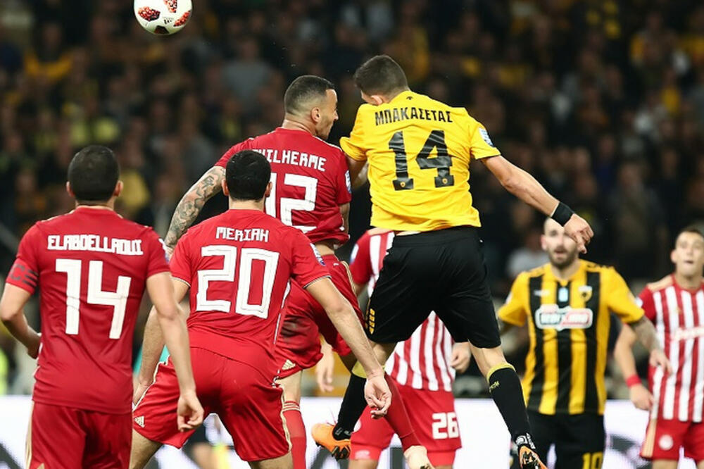 Sa meča Olimpijakos - AEK, Foto: agonasport.com