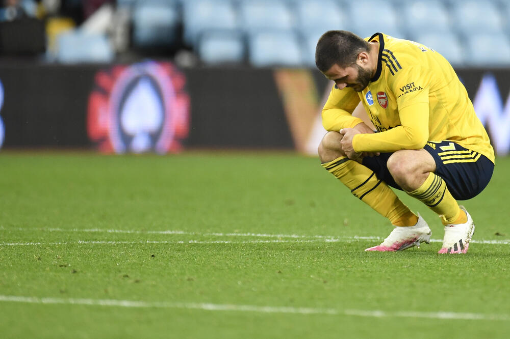 Razočarani Sead Kolašinac, Foto: AP