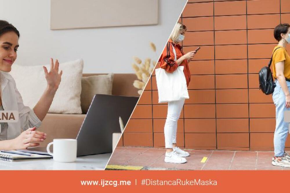 Socijalna i fizička distanca (Ilustracija), Foto: Institut za javno zdravlje