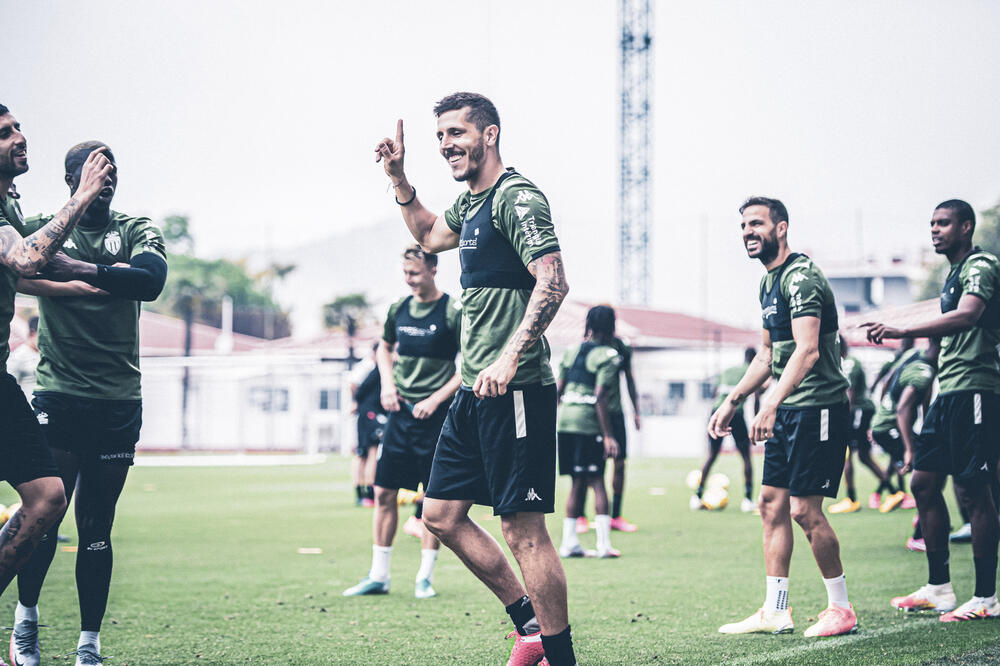 Jovetić na treningu, Foto: AS Monaco