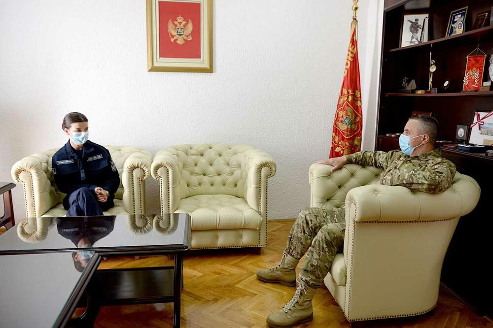 Rakočević i Dakić, Foto: Ministarstvo odbrane