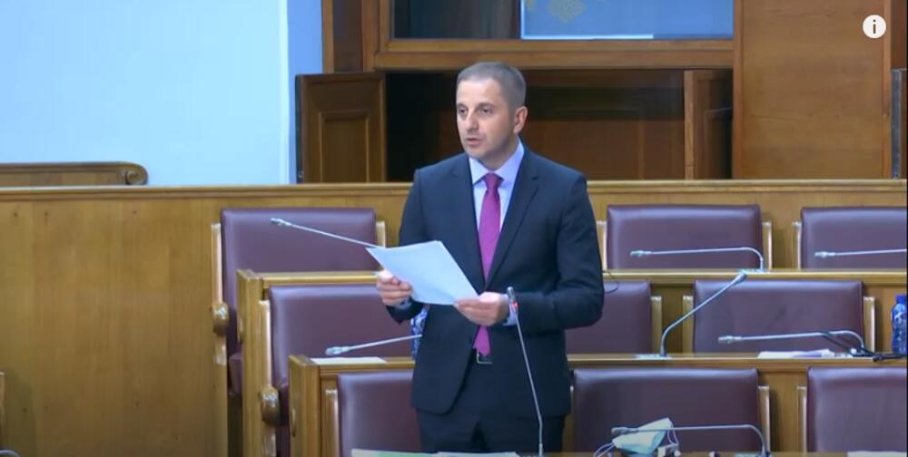 Šehović danas u Skupštini