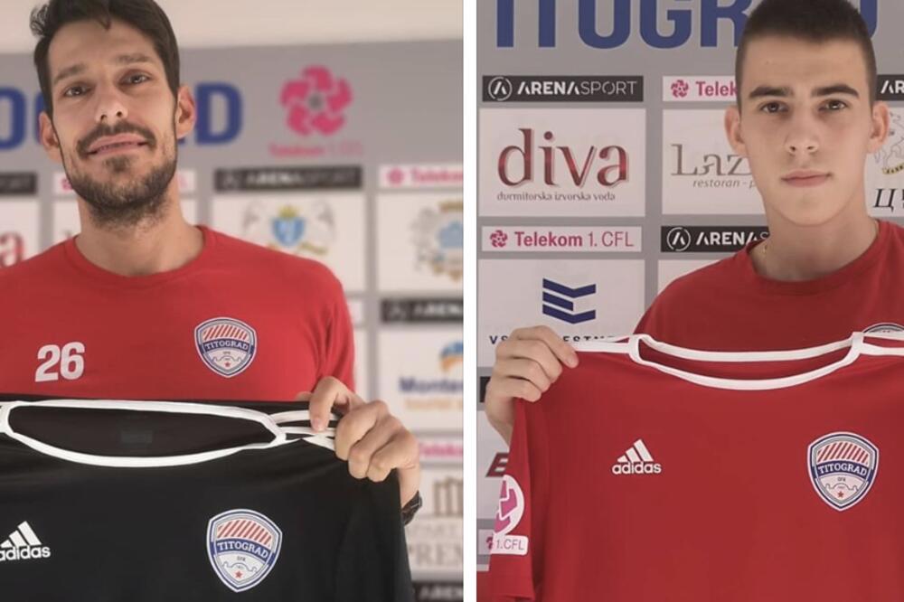 Golman Spasojević i Osmanović, Foto: OFK Titograd