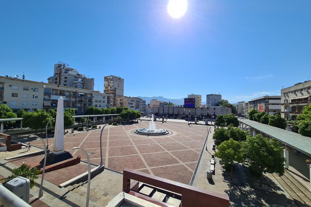 Trg nezavisnosti u Podgorici, Foto: Podgorica.me