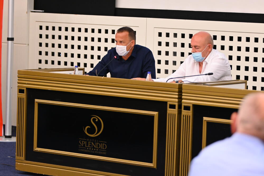 Cvetko Pajković na Skupštini OSCG, Foto: Stefan Ivanović