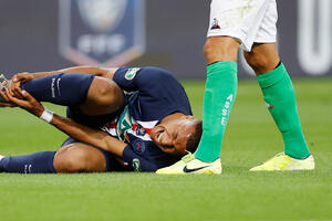 Udarac za PSŽ: Mbape neće biti spreman za Atalantu