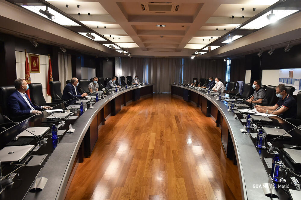 Detalj sa sjednice NKT, Foto: Vlada Crne Gore