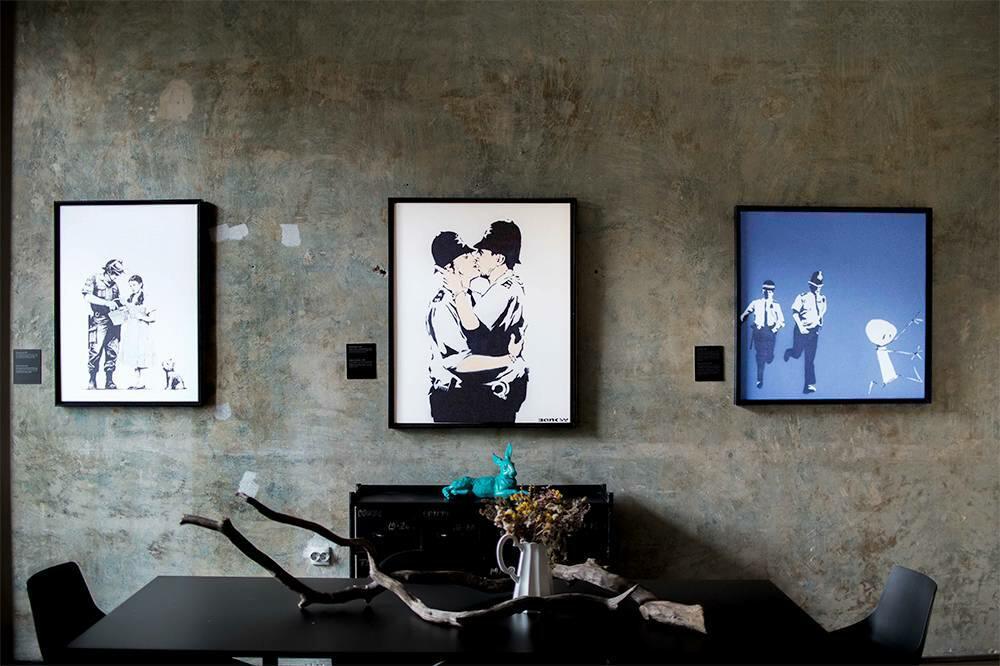 Radovi Benksija, Foto: BETAPHOTO The Art Of Banksy Exhibition