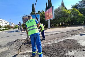 Počela druga faza rekonstrukcije Bulevara Svetog Petra Cetinjskog