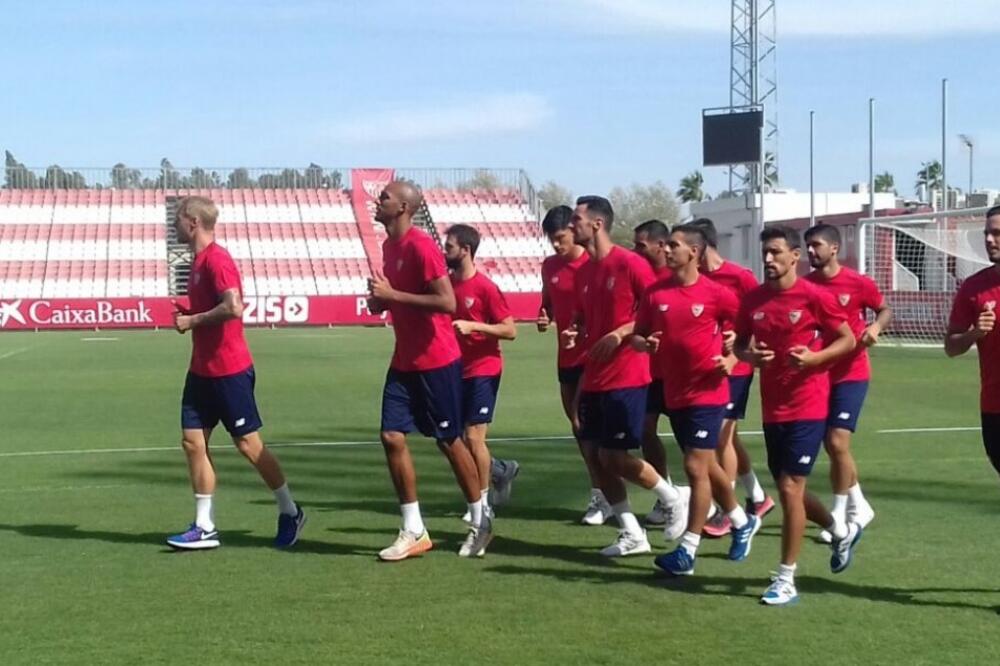 Fudbaleri Sevilje, Foto: Sevilla FC