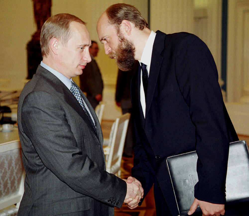 Putin i Pugačov u Moskvi 28. jula 2000.
